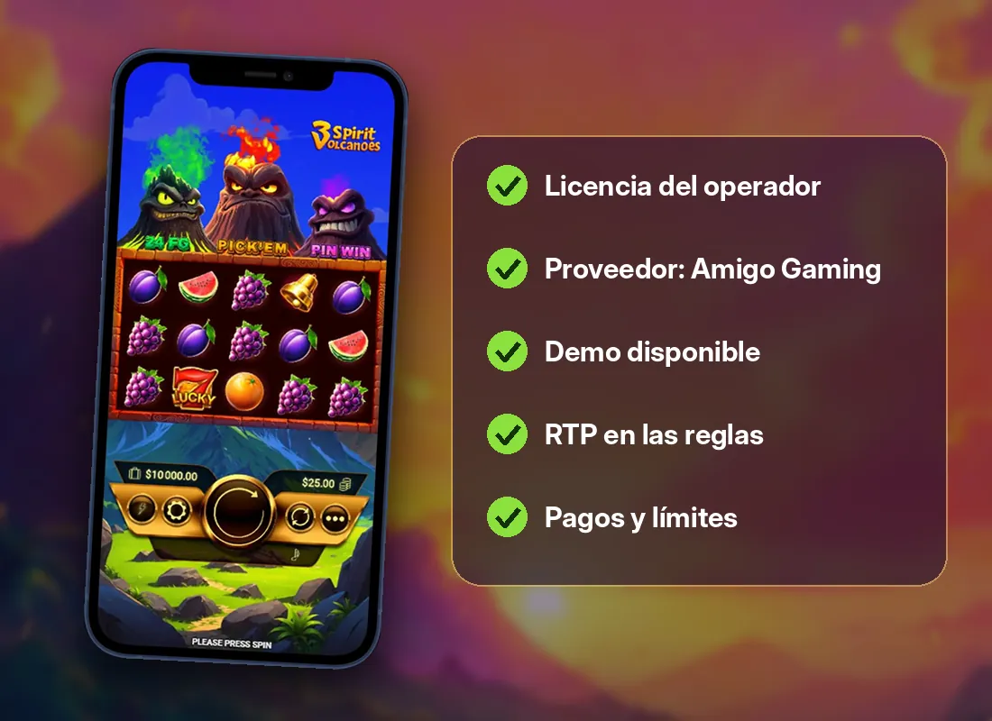Cómo elegir casinos con 3 Spirit Volcanoes