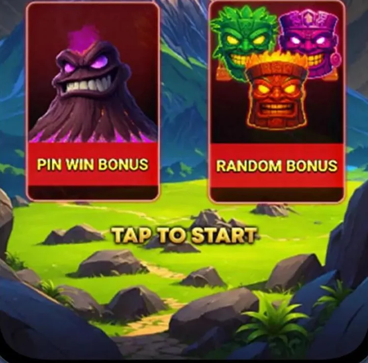 Pantalla de bonificaciones en la demo de 3 Spirit Volcanoes